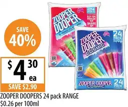Supabarn Zooper doopers offer
