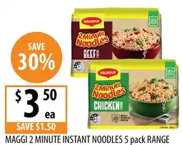 Supabarn Maggi 2 minute instant noodles offer