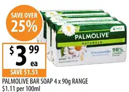 Supabarn Palmolive bar soap offer