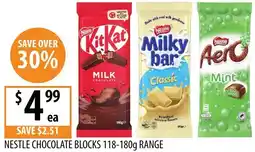 Supabarn Nestle chocolate blocks offer