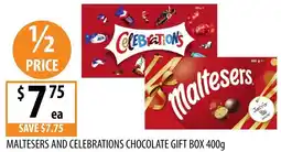 Supabarn Maltesers and celebrations chocolate gift box offer