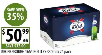 Supabarn Kronenbourg 1664 bottles offer