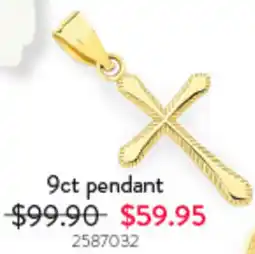 Goldmark 9ct pendant 2587032 offer