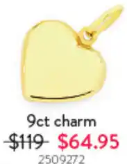 Goldmark 9ct charm 2509272 offer