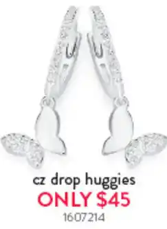Goldmark Cz drop huggies 1607214 offer