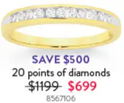 Goldmark 20 points of diamonds 8567106 offer