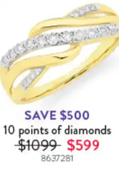 Goldmark 10 points of diamonds offer