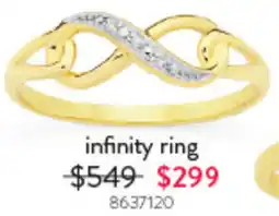 Goldmark infinity ring offer