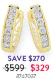 Goldmark Natural Diamond Earrings 8747037 offer
