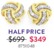 Goldmark Natural Diamond Earrings 8751048 offer