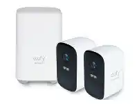 Officeworks Eufy 2 Pack Mini Security Cameras offer