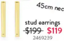 Goldmark Stud earrings 2469239 offer