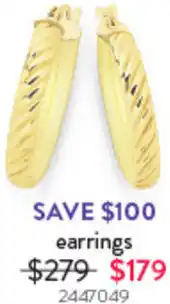 Goldmark Earrings 2447049 offer