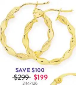 Goldmark 9ct Earrings 2447126 offer