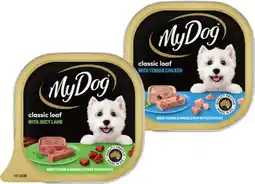 IGA My Dog Wet Dog Food Selected Varieties offer