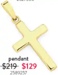Goldmark Pendant 2589257 offer