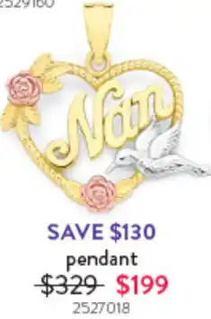 Goldmark Pendant 2527018 offer