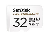 Officeworks SanDisk 32GB High Endurance MicroSDXC Memory Card offer