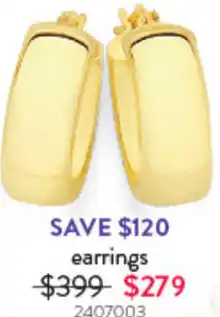 Goldmark Earrings 2407003 offer