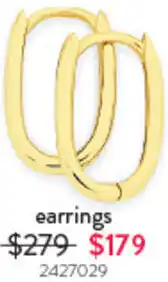 Goldmark Earrings 2427029 offer