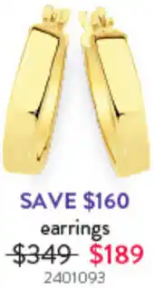 Goldmark Earrings 2401093 offer