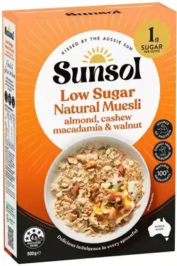 IGA Sunsol Muesli Selected Varieties offer