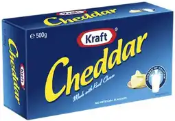 IGA Kraft Cheddar Cheese Block offer