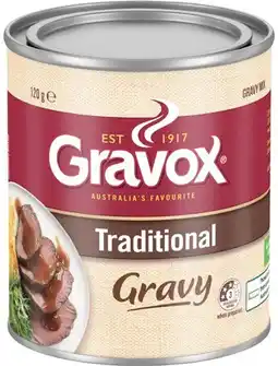 IGA Gravox Gravy or Sauce Mix 120‑140g Selected Varieties offer