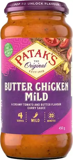 IGA Patak’s Simmer Sauce Selected Varieties offer