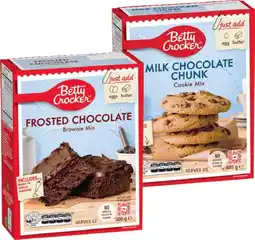 IGA Betty Crocker Baking Mix Selected Varieties offer