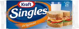 IGA Kraft Singles Cheese Slices Selected Varieties offer