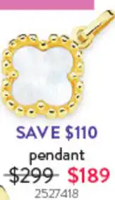 Goldmark Pendant 2527418 offer