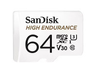 Officeworks SanDisk 64GB High Endurance MicroSDXC Memory Card offer