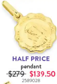 Goldmark Pendant 2589028 offer