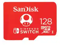 Officeworks SanDisk 128GB Nintendo Switch MicroSDXC Memory Card offer