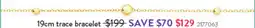 Goldmark Trace bracelet 2177063 offer