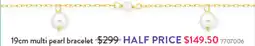 Goldmark Multi pearl bracelet 7707006 offer