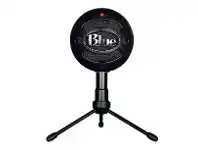 Officeworks Blue iCE USB Microphones - Black offer