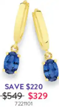 Goldmark Created Sapphire 7221101 offer