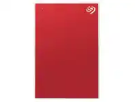 Officeworks Seagate 4TB One Touch Portable Hard Drives - Red offer