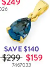 Goldmark Shades of Blue Topaz 7467033 offer