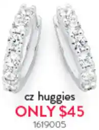 Goldmark Cz huggies offer