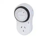 Jaycar Electronics 24 Hour Mains Timer - Mechanical Timer A-N Switch offer
