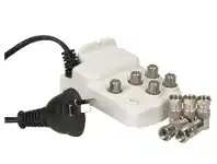 Jaycar Electronics Indoor TV Amplifier/ Splitter - 4 Way offer