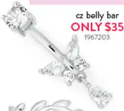 Goldmark Cz belly bar offer