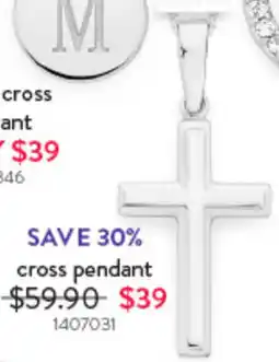 Goldmark Cross pendant offer