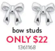 Goldmark Bow studs offer