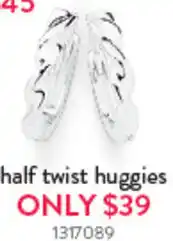Goldmark Half twist huggies offer