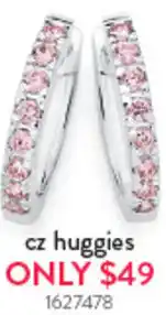 Goldmark Cz huggies offer