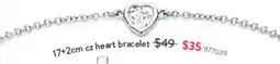 Goldmark Cz heart bracelet offer